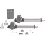 SOMMER CABLE twist M S3 Set Motor de puerta batiente de 2 hojas 868,95 MHz negro con fuente de alimentación Schuko