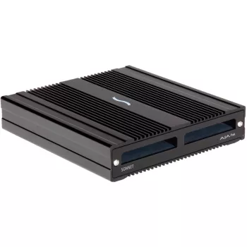 Sonnet Serie SF3 - Lector de tarjetas AJA Pak Media Thunderbolt Pro