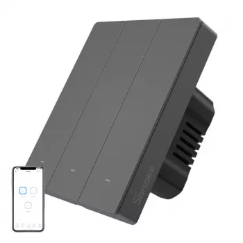 SONOFF M5 interruptor de pared inteligente M5-3C-80M, Wi-Fi, Matter