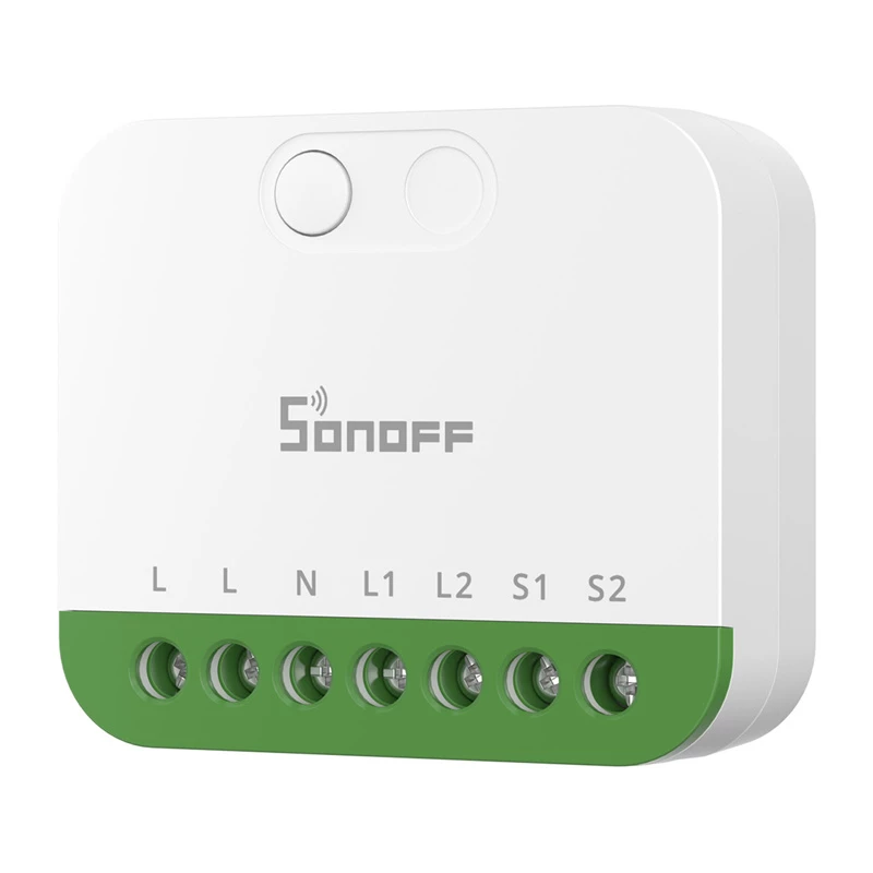Sonoff MINI-2GS interruptor mini Matter de dos canales
