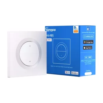 SONOFF MINI-RBS-E Matter Interruptor de pared inteligente para persianas