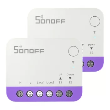 Sonoff MINI-RBS WiFi Smart Mini Roller Shutter Switch (pack de 2)