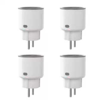 SONOFF S60TPF enchufe inteligente WiFi, pack de 4