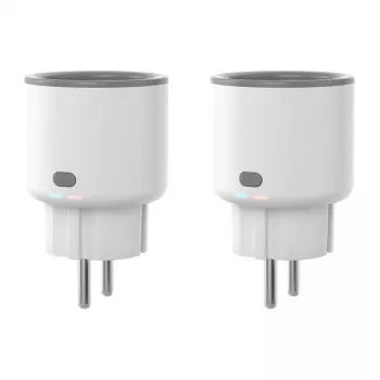 SONOFF S60ZBTPF Zigbee 3.0 Smart Plug (pack de 2) Type F, control remoto, programaciones, control por voz