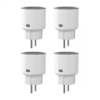 SONOFF S60ZBTPF enchufe inteligente ZigBee, pack de 4