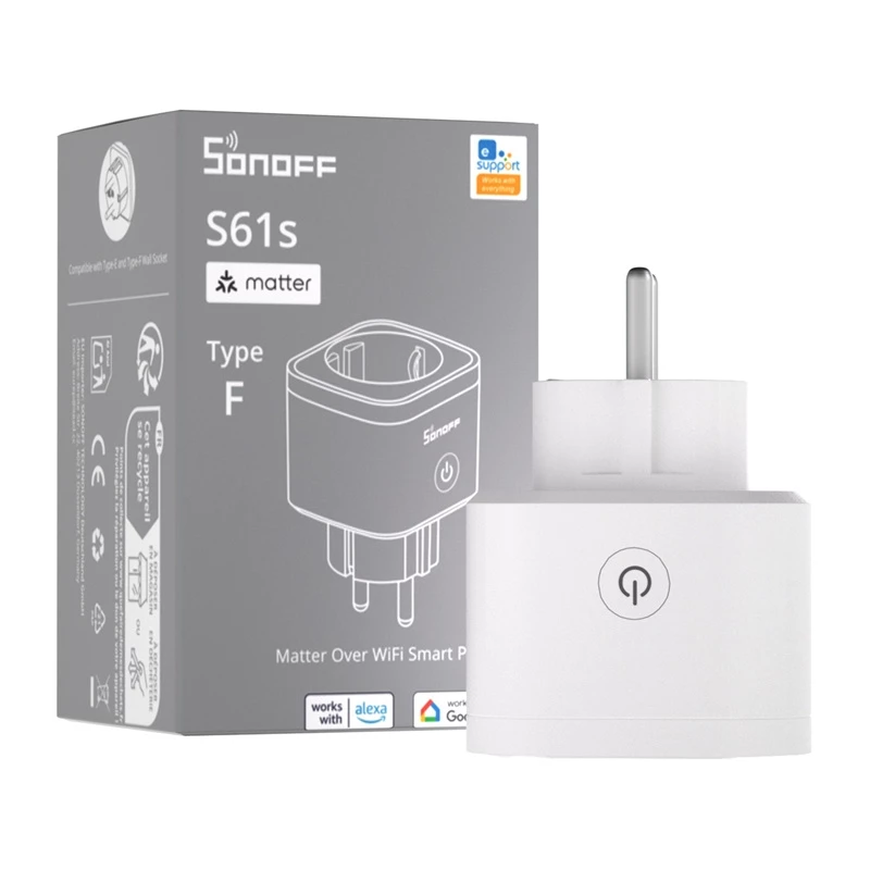 SONOFF S61s enchufe de exterior Matter mediante Wi-Fi