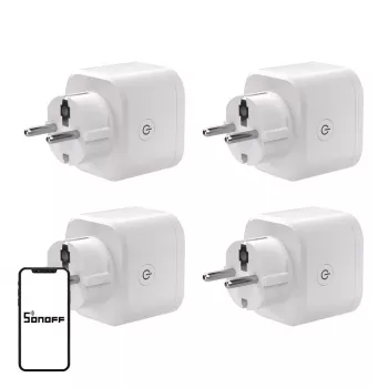 SONOFF S61s enchufe de exterior Matter mediante Wi-Fi, pack de 4
