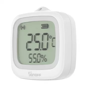 SONOFF SNZB-02WD sensor de temperatura y humedad ZigBee con LCD