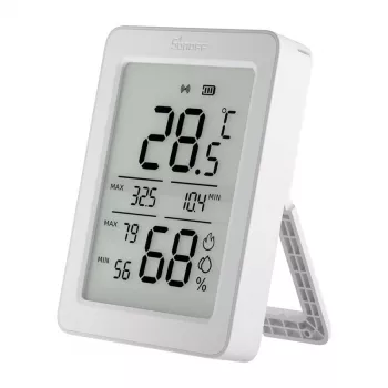 SONOFF ZigBee SNZB-02DR2 sensor de temperatura y humedad, pack de 2