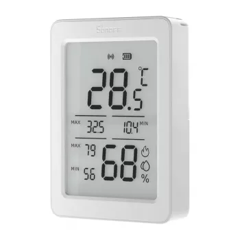 SONOFF ZigBee SNZB-02DR2 sensor de temperatura y humedad, pack de 2