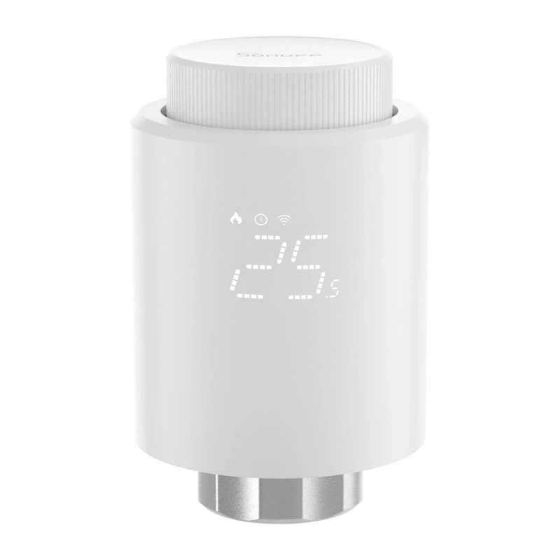 Cabezal termostático SONOFF ZigBee TRVZB, pack de 2