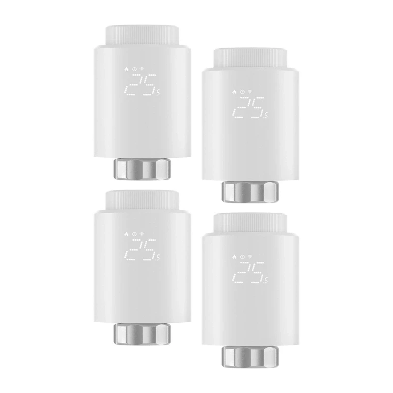 Cabezal termostático SONOFF ZigBee TRVZB, pack de 4