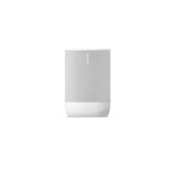 Sonos Move 2 - Altavoz inteligente portátil blanco, Wi-Fi 6, Bluetooth 5.0, IP56, batería de 24h, USB-C