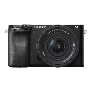 Sony Alpha 6100A ILCE6100AKB.CEC Cámara sin espejo con objetivo E PZ 16–50mm OSS II, Negro