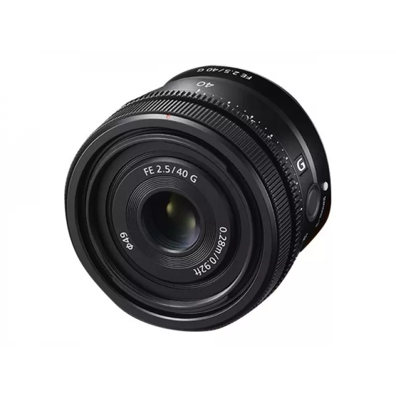 Sony FE 40mm f/2.5 G Objetivo de focal fija formato completo (SEL40F25GB.SYX)