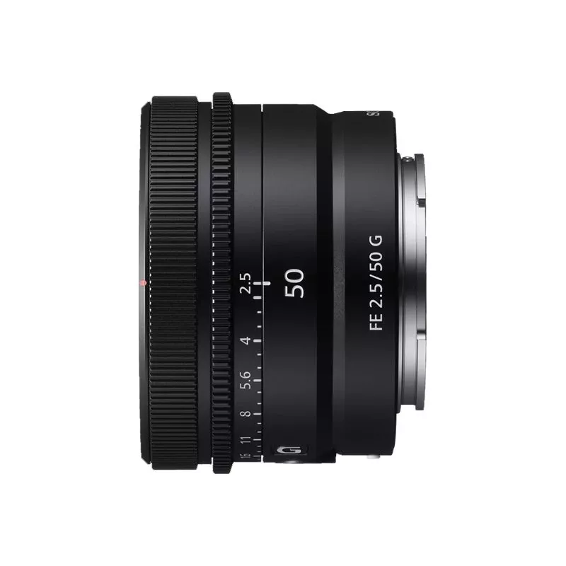 Sony FE 50mm f/2.5 G objetivo
