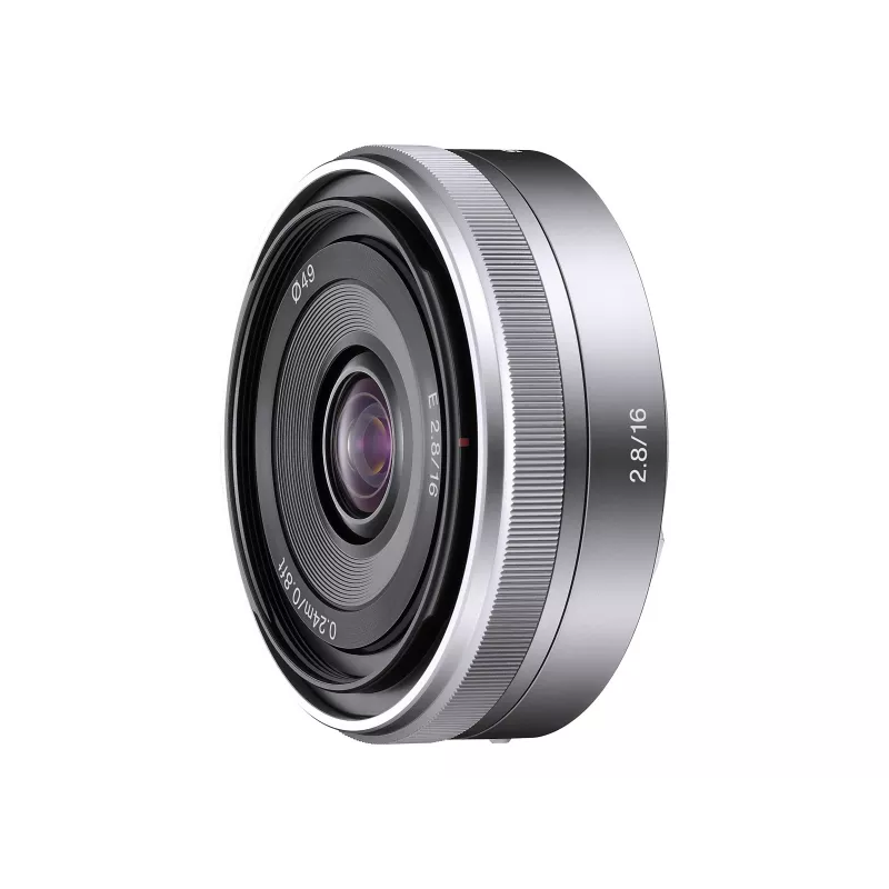 Sony SEL16F28S.SYX E-Mount 16mm f/2.8 gran angular de focal fija (APS-C, negro)