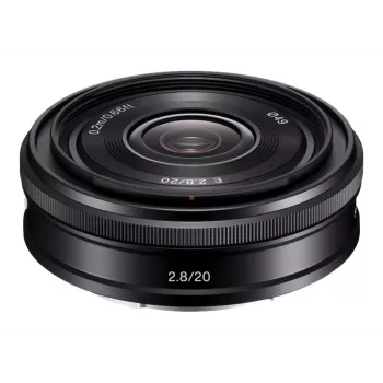 Sony SEL20F28B.SYX E-Mount 20mm f/2.8 focal fija (negro)
