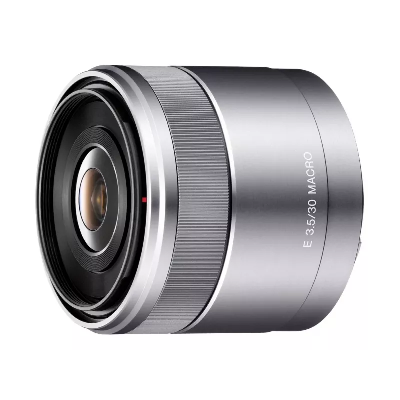 Sony SEL30M35S.SYX E-Mount 30mm f/3.5 objetivo macro (Plata)