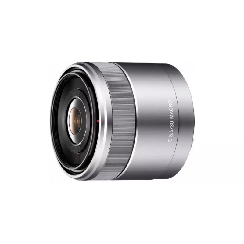 Sony SEL30M35S.SYX E-Mount 30mm f/3.5 objetivo macro (Plata)