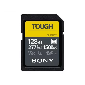 Sony SF-M256T TOUGH tarjeta de memoria UHS-II SDXC 256GB V60 U3 277MB/s lectura 150MB/s escritura resistente al agua, al polvo y a los golpes