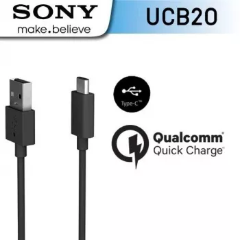 Sony UCB-20 Cable de datos USB-C 3A 1m negro (Bulk)
