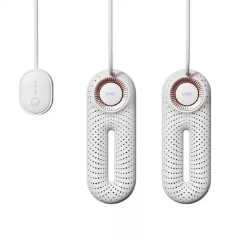 Secador de zapatos eléctrico Sothing Zero Shoes Pro con calefacción PTC, temperatura constante de 60°C, temporizador 3/6/9H, protección contra sobrecalentamiento, 20W, 220-240V, blanco