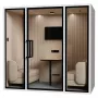 SOUNDBOX INC ARTPod+ ML Cabina acústica para 4 personas, Blanco