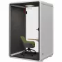 SOUNDBOX INC Soundbox Office Pod SR-M (F4) 1 persona blanco - cabina telefónica acústica con iluminación LED y ventilación