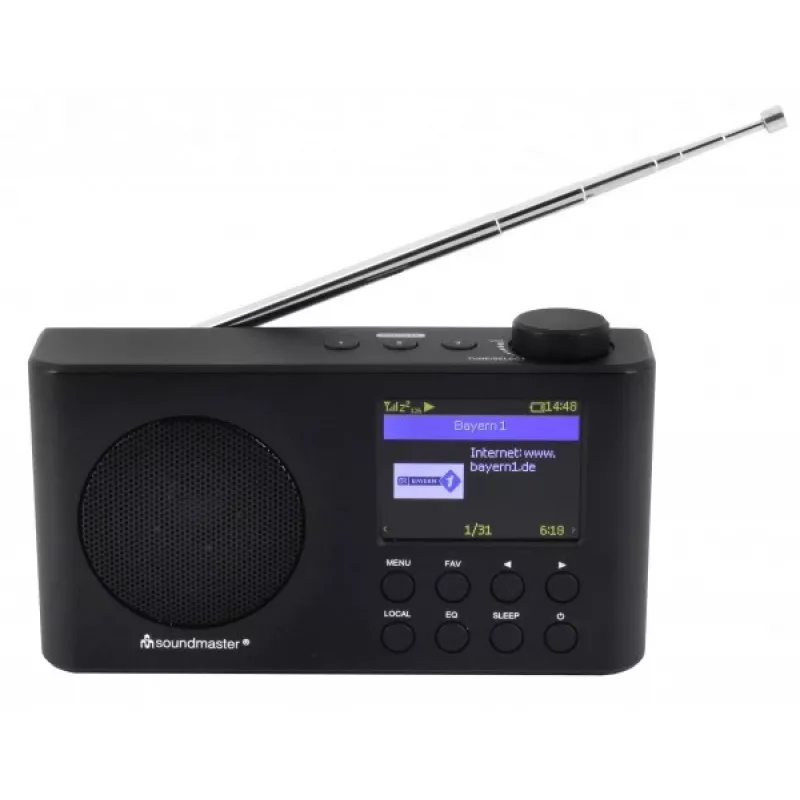 Soundmaster IR6500SW Radio digital portátil Internet/DAB+/FM WLAN Bluetooth