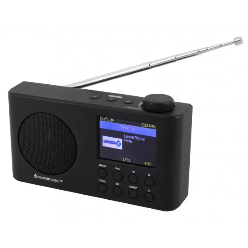 Soundmaster IR6500SW Radio digital portátil Internet/DAB+/FM WLAN Bluetooth
