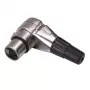 Soundsation GO-LINK SXLR034F-B conector hembra XLR de 3 polos, conexión por soldadura, negro, pack de 25