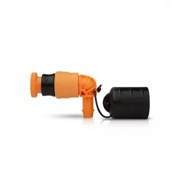 Source Storm Valve Hydration Bite Valve con bloqueo Twist-Lock - Azul translúcido