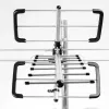 Spacetronik EOS L Combo Antena exterior DVB-T/T2 Negra (Pasiva)