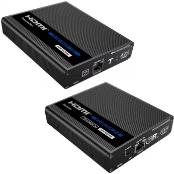 Spacetronik Kit extensor HDMI over IP 4K 120m Cascade SPH-676C