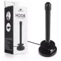 Spacetronik Hook Antena magnética TV DVB-T2 con amplificador de 28 dBi y cable de 3 m