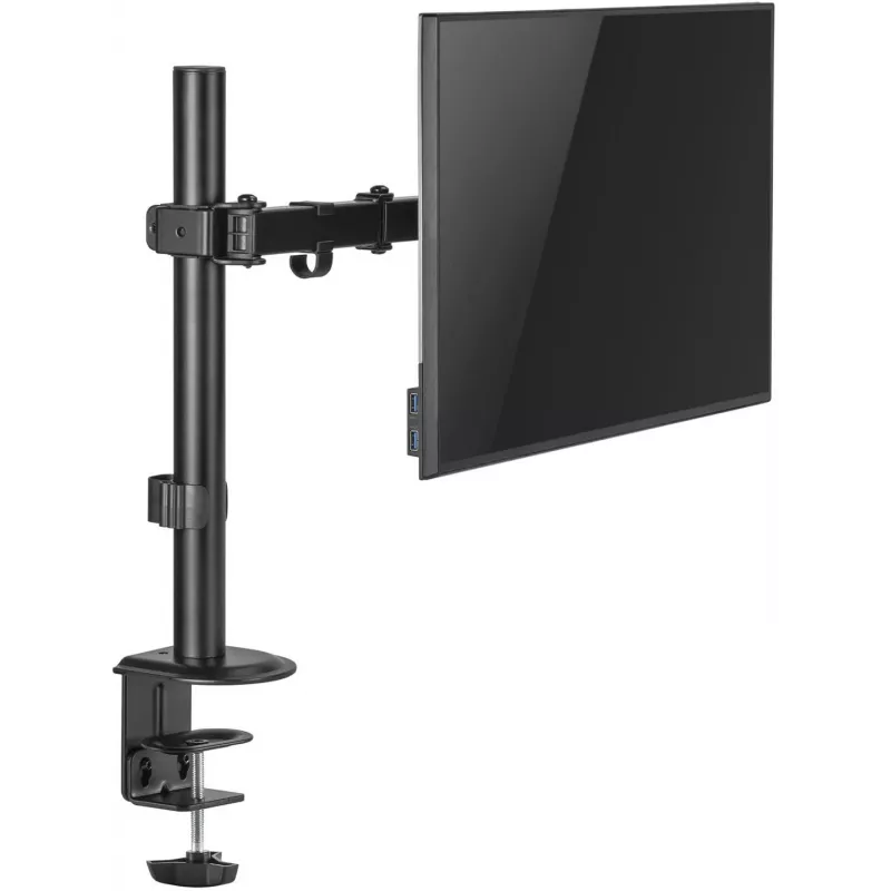 Spacetronik SPA-112 Soporte de mesa para 1 monitor 17-32 pulgadas Negro