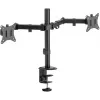 Soporte de mesa Spacetronik SPA-120 para 2 monitores