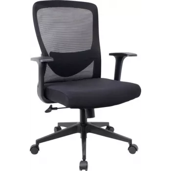 Silla de oficina ergonómica SpeaKa Professional SP-14124760 SP-MOC-002 negra malla