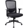 Silla de oficina ergonómica SpeaKa Professional SP-14124760 SP-MOC-002 negra malla