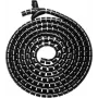 SpeaKa Professional SP-13402976 funda para agrupar cables poliuretano negro 10 mm x 1 m