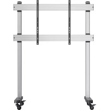 SpeaKa Professional SP-DS-200 soporte móvil para TV de 70-120 pulgadas con protección antirrobo, 150 kg