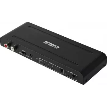 SpeaKa Professional SP-HSU-300 Conmutador HDMI de 4 puertos con ARC, 3840x2160 SP-14521632