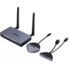 SpeaKa Professional SP-TR-500 set extensor HDMI inalámbrico USB-C, 30 m, 5 GHz/2,4 GHz, Full HD 1080p, transmisión segura (SP-13382652)