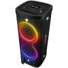 Altavoz Party-Box SVEN PS-1250, negro (300W, TWS, IPx4, Bluetooth, FM, USB, microSD, pantalla LED, 13500mAh)