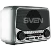 Altavoz SVEN SRP-150, gris (3W, Bluetooth, FM/AM/SW, USB, microSD, linterna, batería)