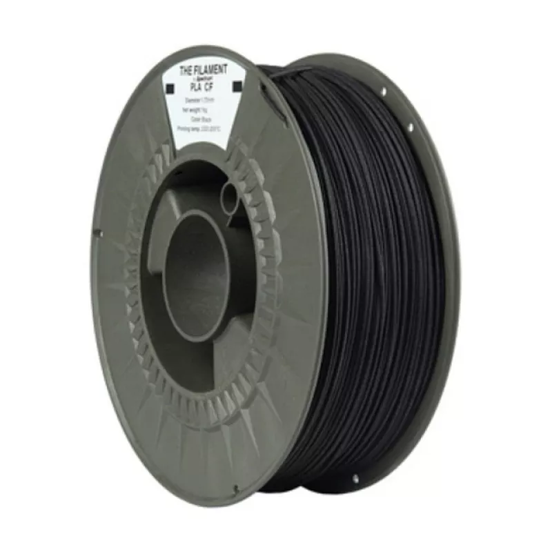 SPECTRUM The Filament PLA CF negro 1,75mm 1kg