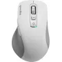 SPEEDLINK VELORA Ratón inalámbrico recargable, Bluetooth y 2,4 GHz, rueda Smart Flying Scroll, blanco SL-630310-WT