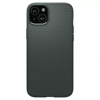 Funda Spigen Liquid Air para iPhone 15 - Abyss Green