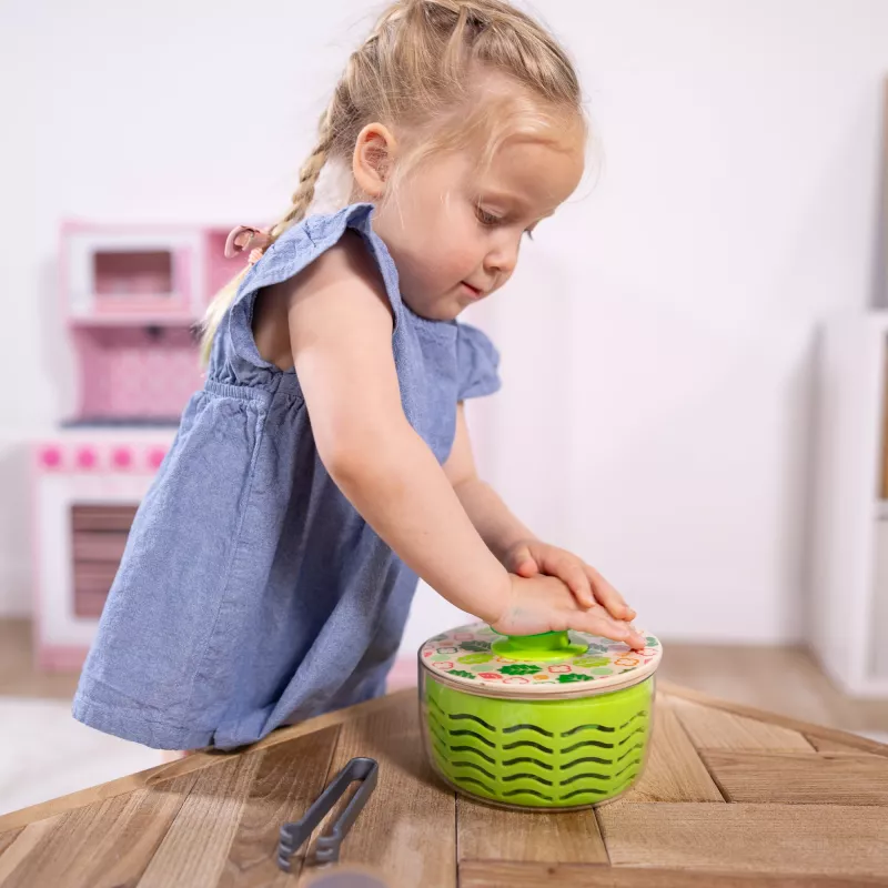 Spin Master Melissa & Doug set de juego centrifugador de ensalada - 22 piezas